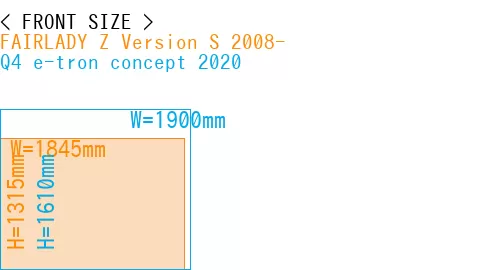 #FAIRLADY Z Version S 2008- + Q4 e-tron concept 2020